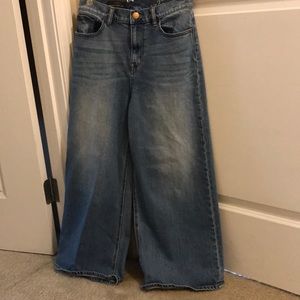 JCrew Rayner wide leg crop Jean.